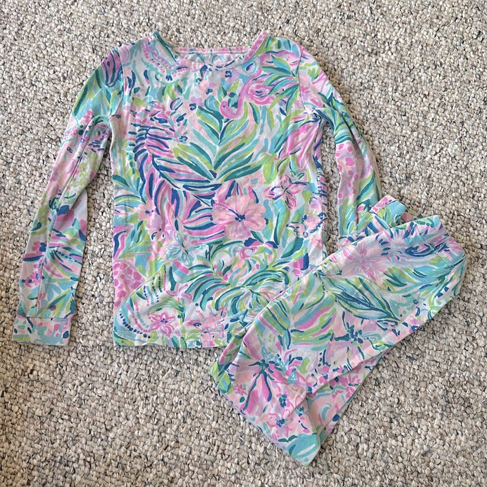 Lilly Pulitzer pajamas sz 6